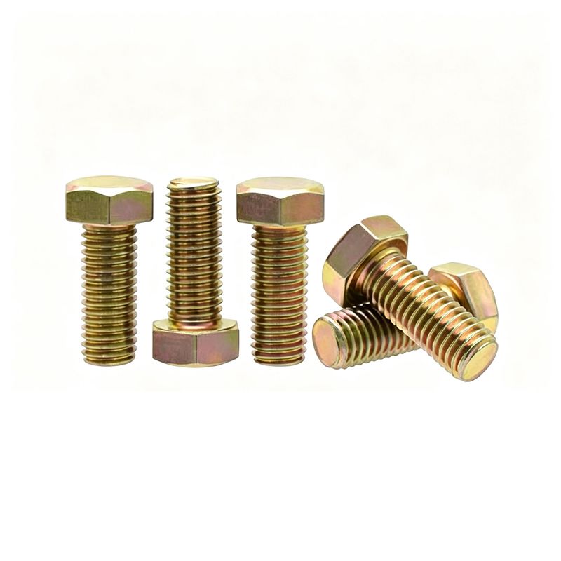 Gem-Year DIN933 M8 Grade 8.8 Zinc-Plated Hex Bolt