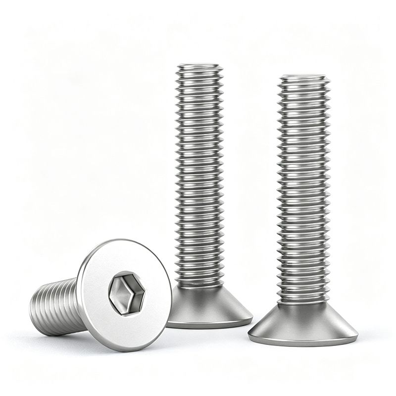 TONG 304 M6 304 Stainless Steel Countersunk Socket Screw